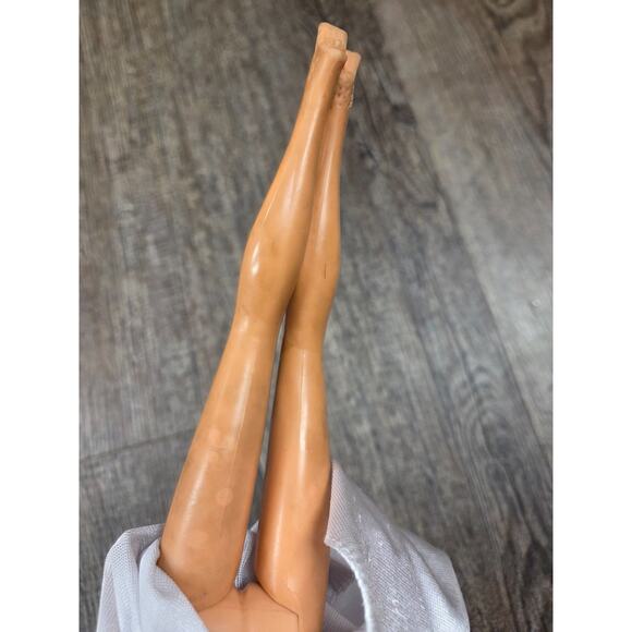 Vintage 1966 Made in Japan Long Blonde Ponytail Mod Dance Dress Barbie - Picture 7 of 8